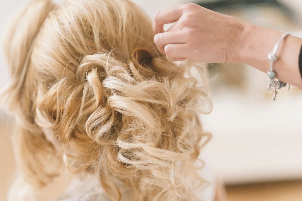 Wedding-Day Formal Updo & Trial